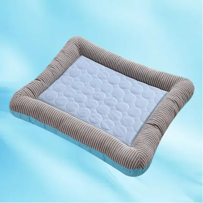 Pet Cooling Mat Breathable Cotton Reinforced Stitching