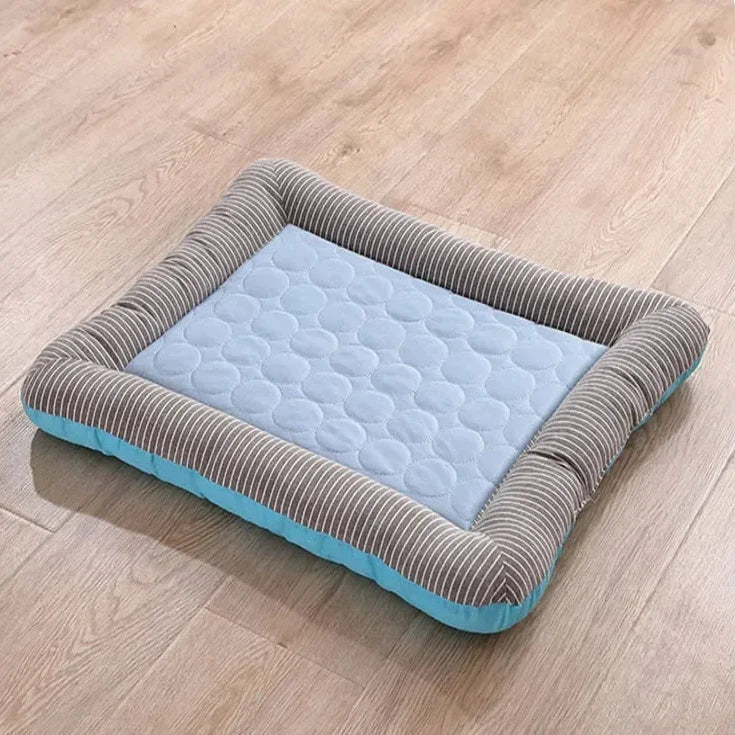 Pet Cooling Mat Breathable Cotton Reinforced Stitching
