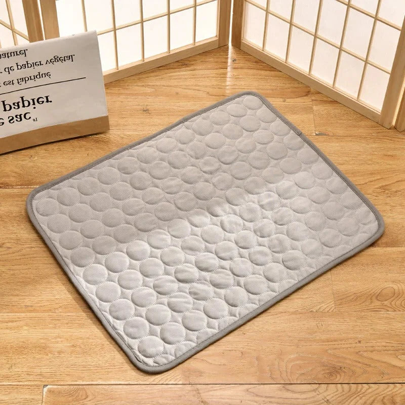 Pet Cooling Pad Pressure-Activated Foldable & Machine-Washable