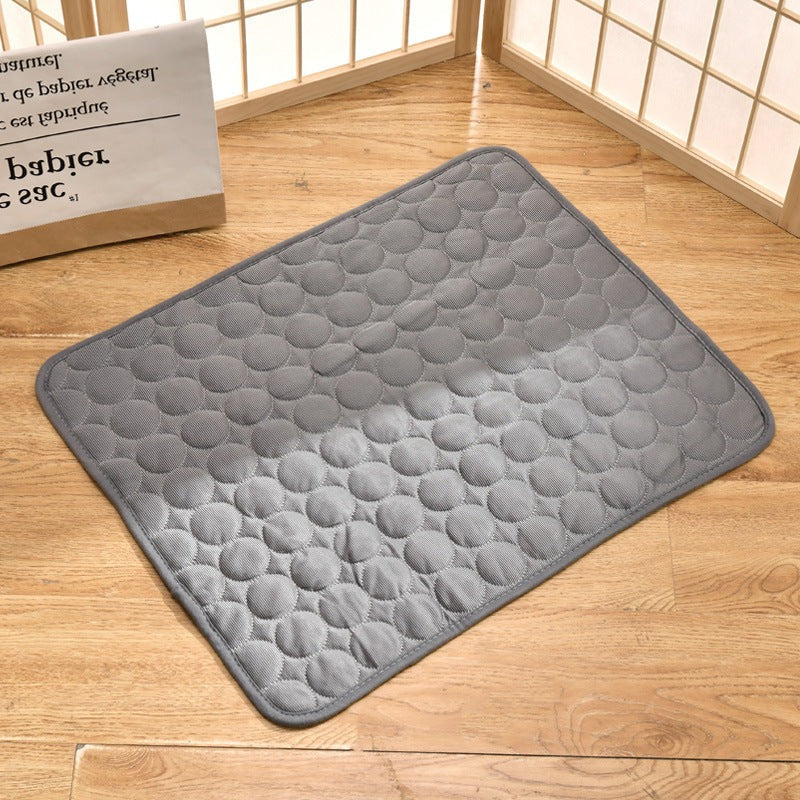 Pet Cooling Pad Pressure-Activated Foldable & Machine-Washable