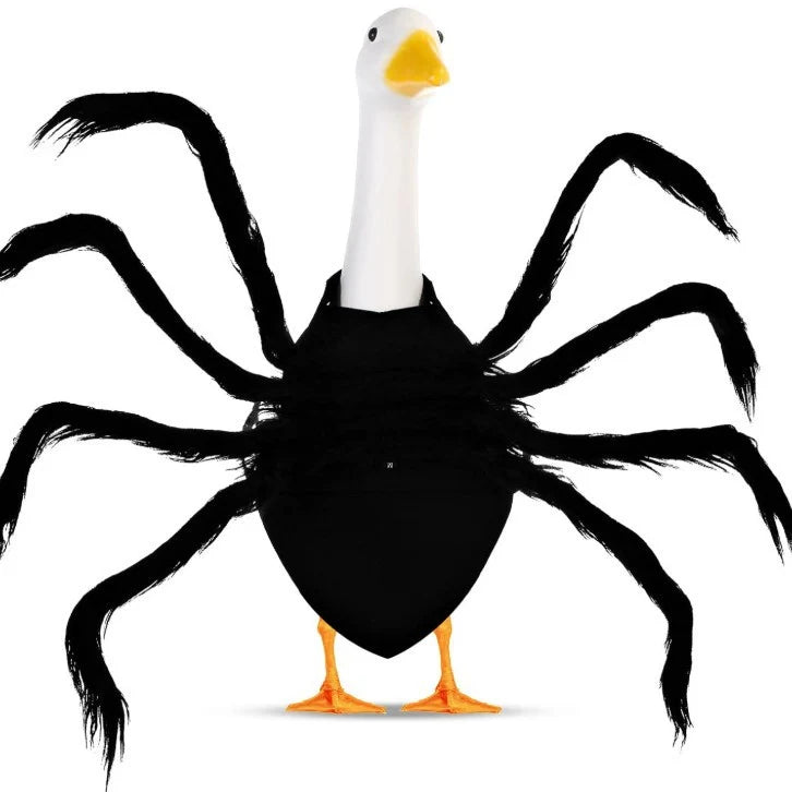 Pet Costume Spider Design Eight Plush Legs Adjustable Velcro