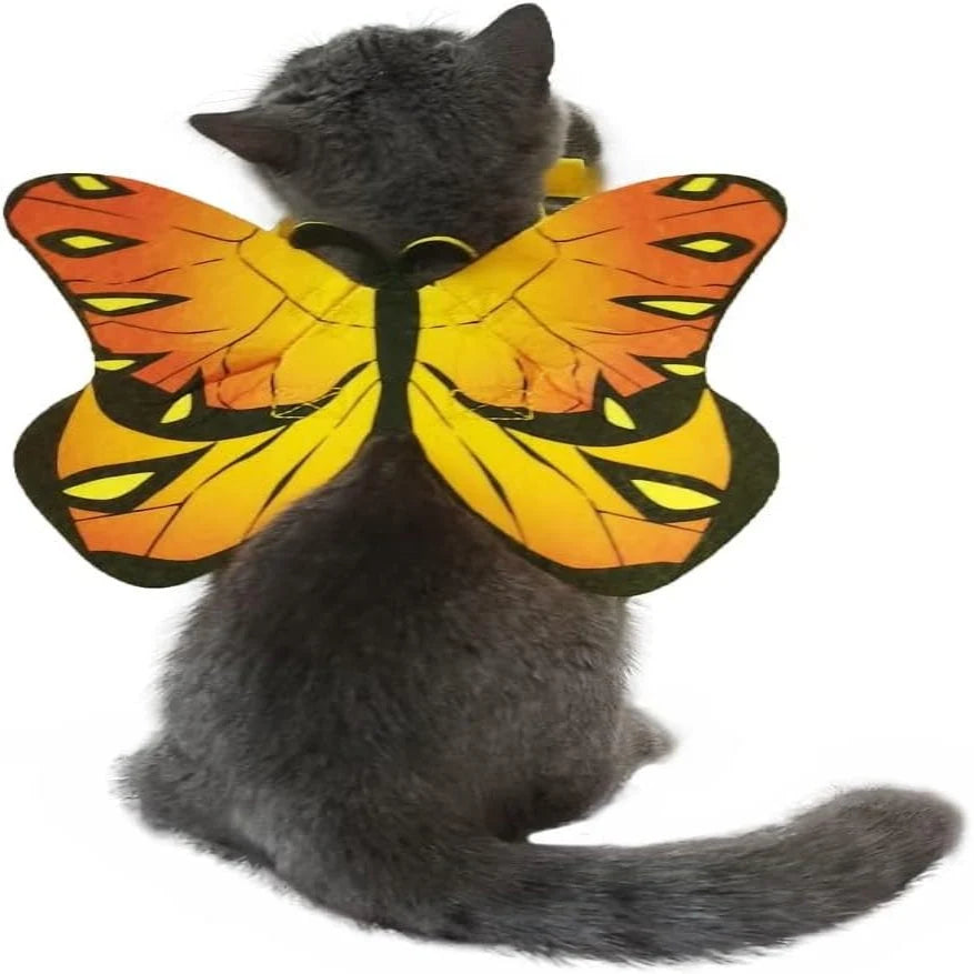 Pet Costume Wings Lightweight Felt Adjustable Straps