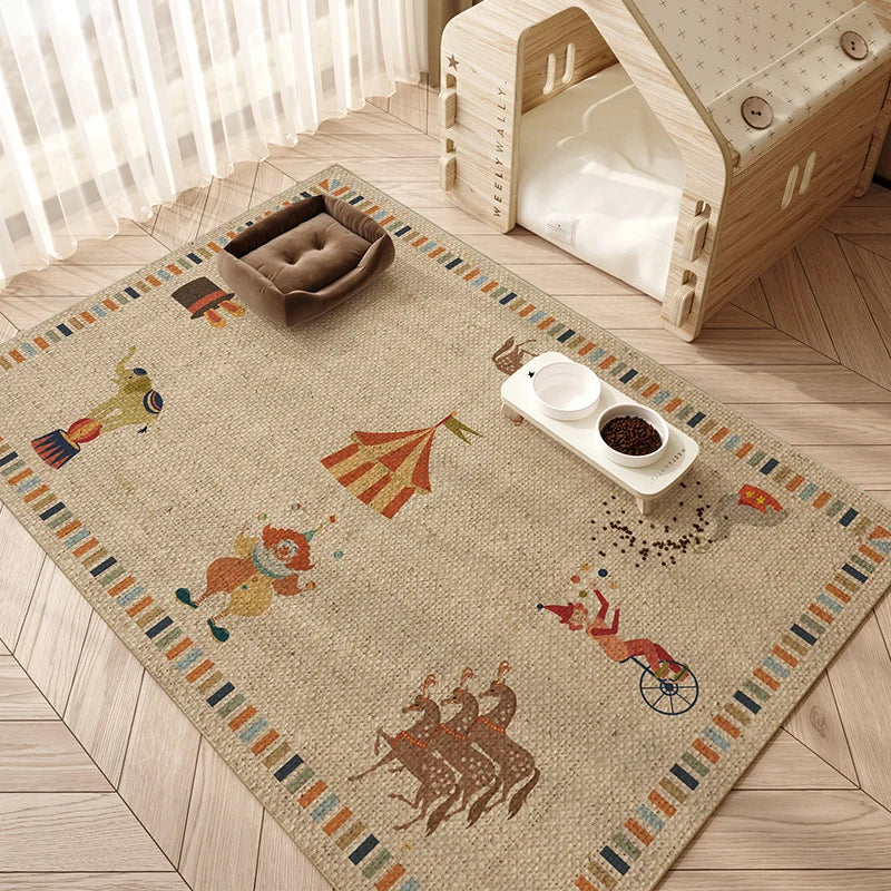 Pet Feeding Mat Non-Slip Machine-Washable Surface