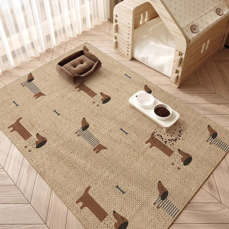 Pet Feeding Mat Non-Slip Machine-Washable Surface