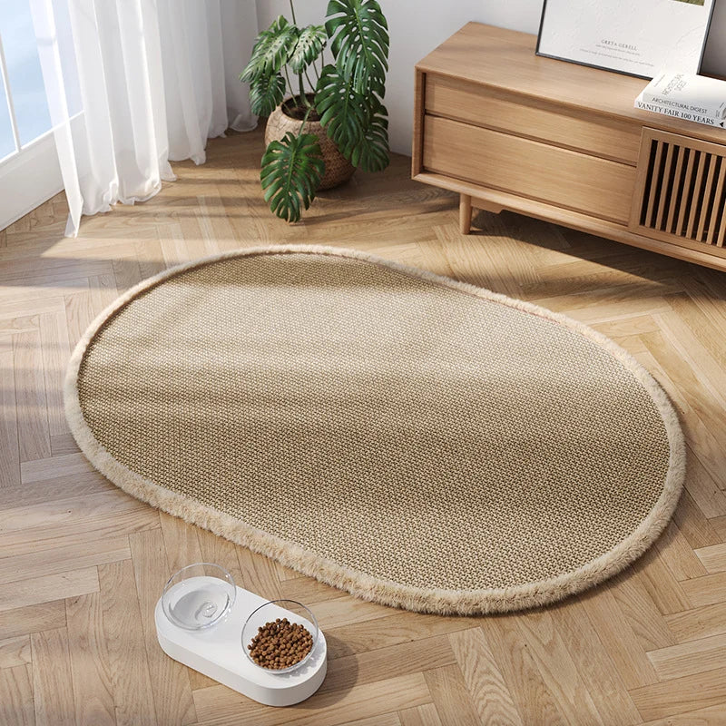 Pet Feeding Mat Soft Textured Non-Slip Easy-Clean