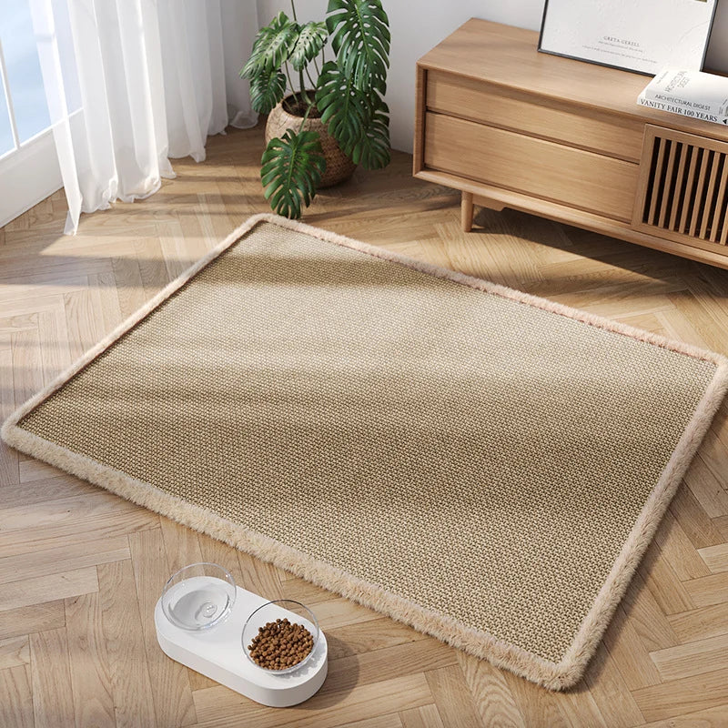Pet Feeding Mat Soft Textured Non-Slip Easy-Clean