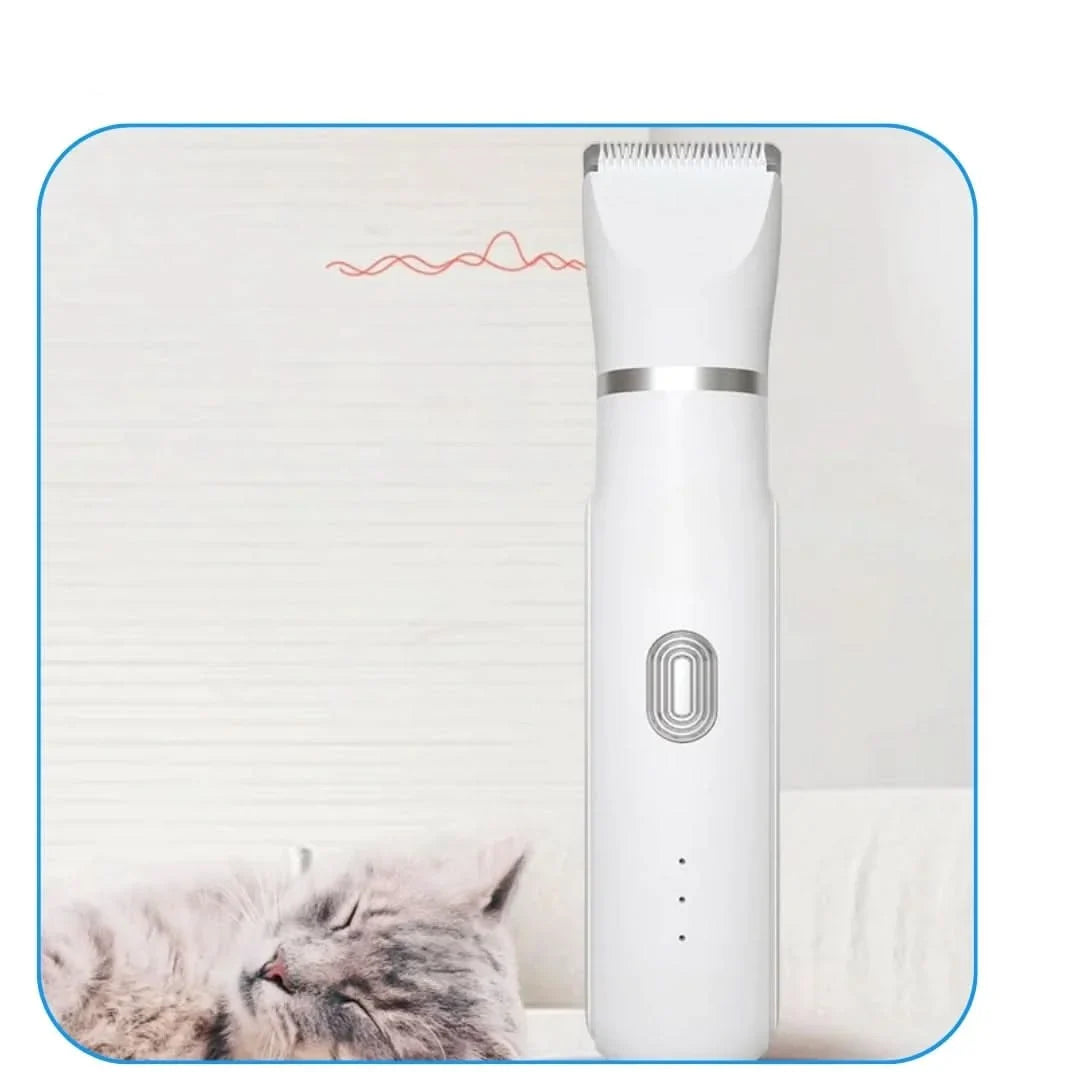 Pet Grooming Trimmer 4-in-1 Quiet Cordless USB Charging