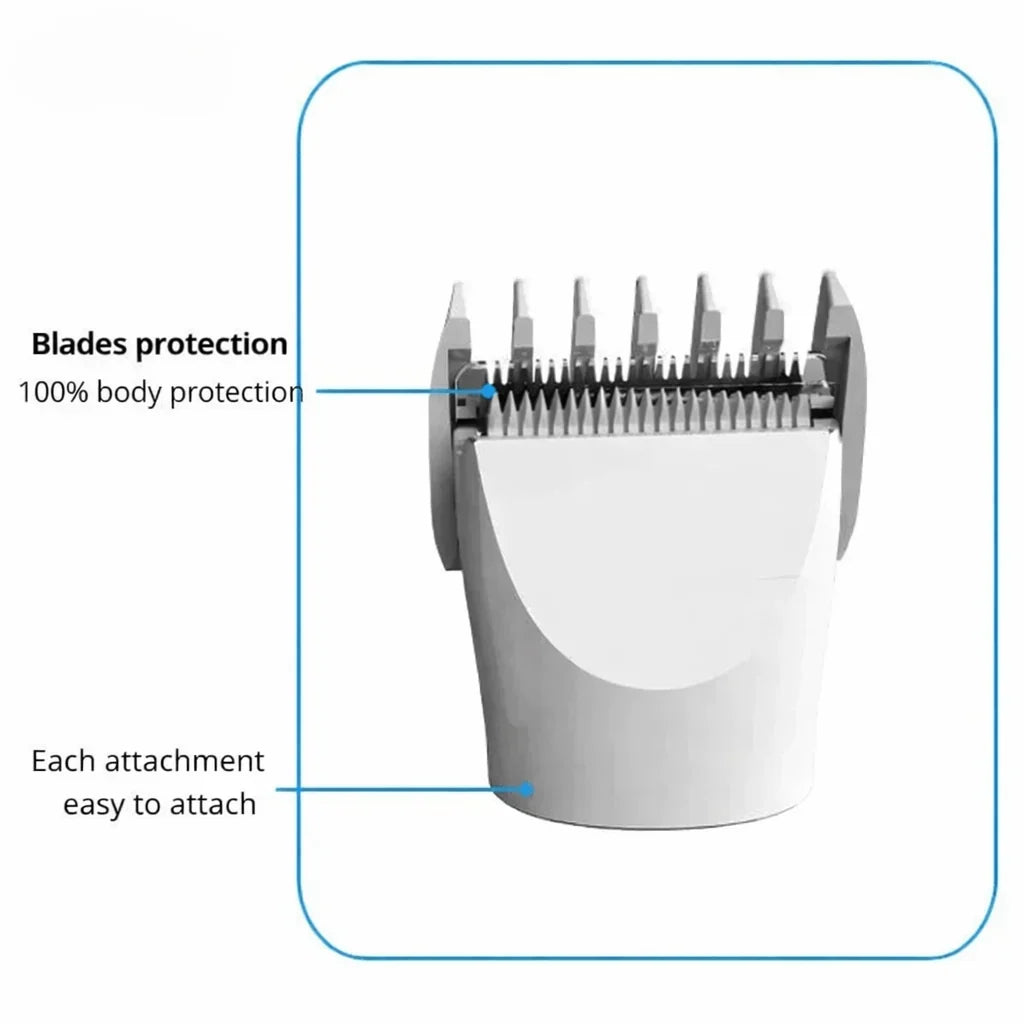 Pet Grooming Trimmer 4-in-1 Quiet Cordless USB Charging