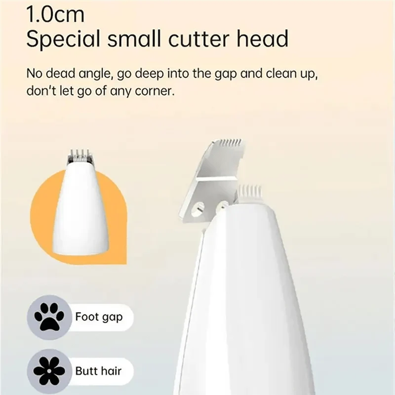 Pet Grooming Trimmer 4-in-1 Quiet Cordless USB Charging