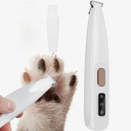 Pet Hair Trimmer Waterproof Rechargeable Stainless Steel Blades