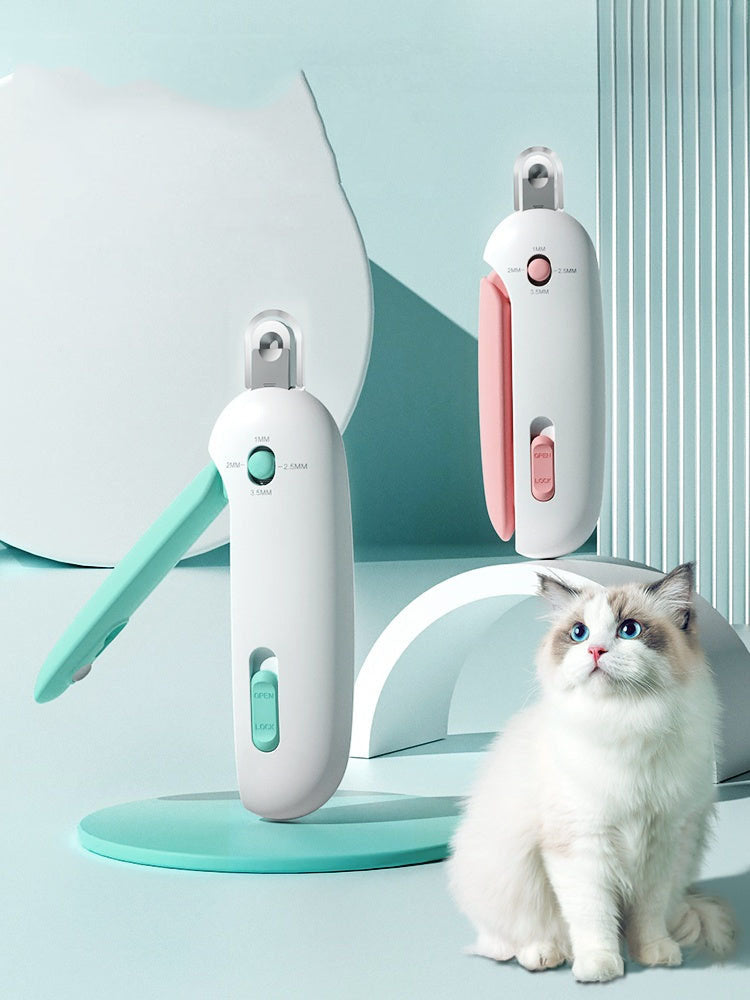 Pet Nail Clipper 8x Lever Stainless Steel Blades