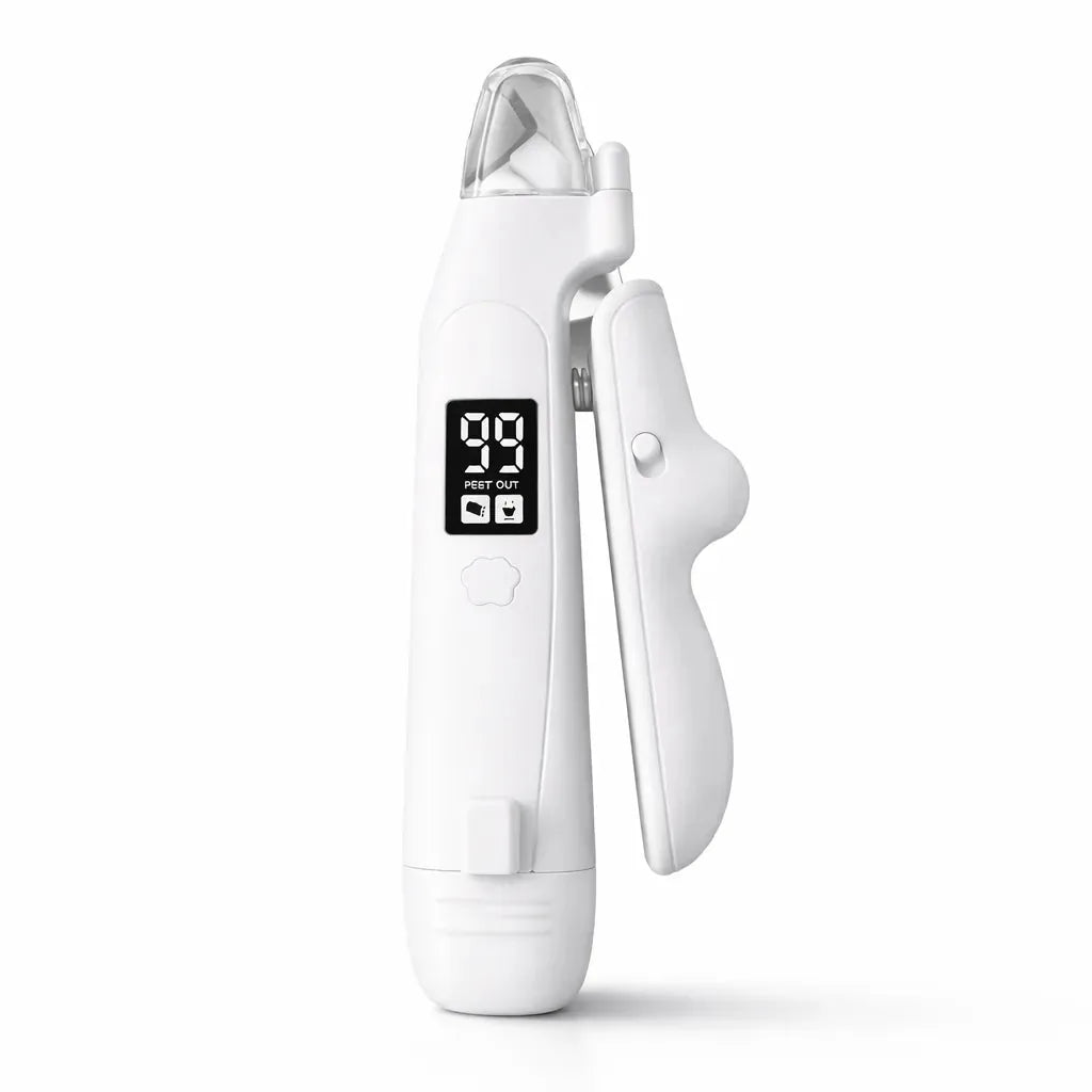 Pet Nail Clipper & Grinder 2-In-1 LED Rechargeable