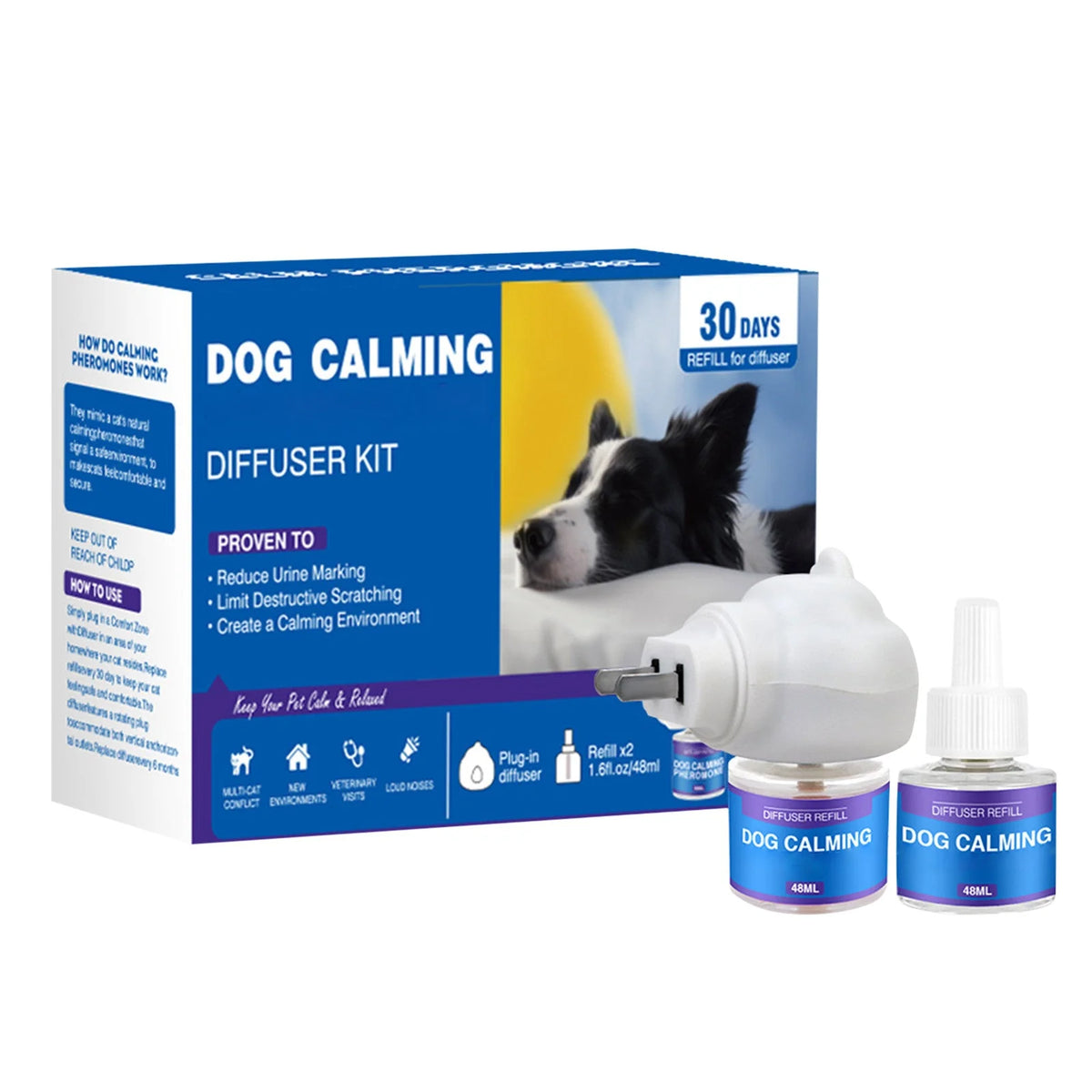 Pet Pheromone Diffuser Plug-In 60-Day Refill Supply