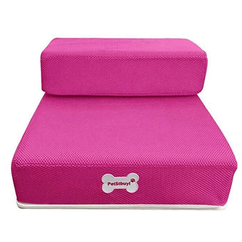 Pet Stairs Two-Step Soft Padded Non-Slip