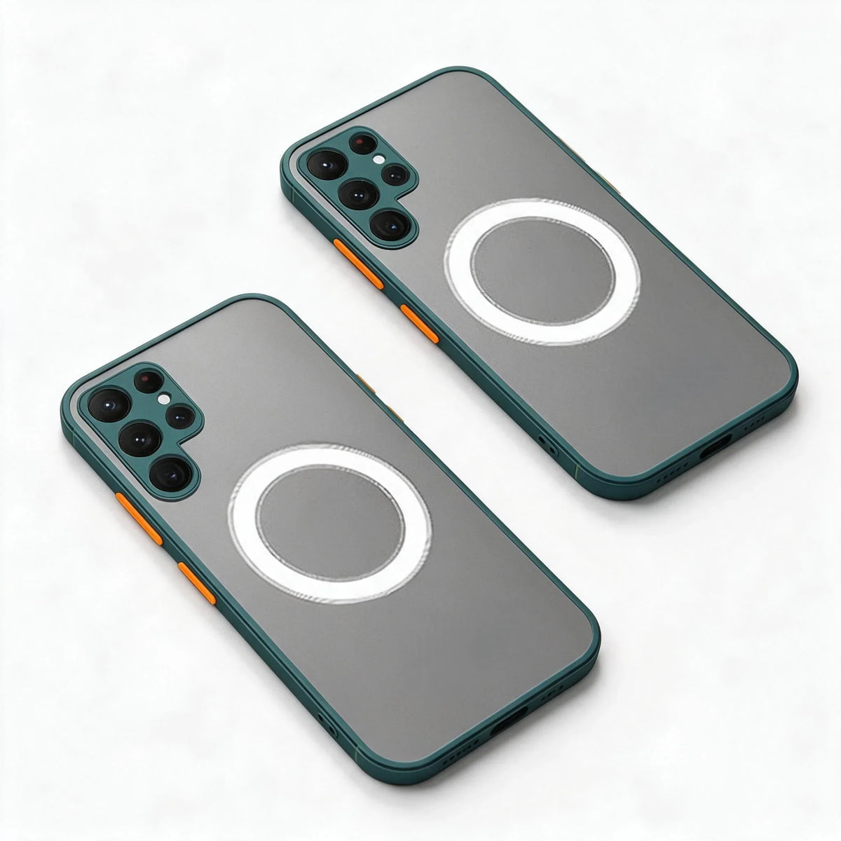 Phone Case Magnetic Slim Shock-Resistant TPU Frame