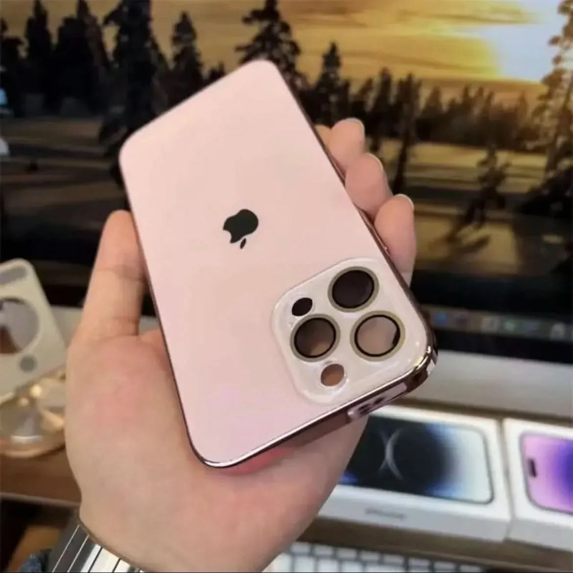 Phone Case Matte Acrylic Military-Grade Drop Protection