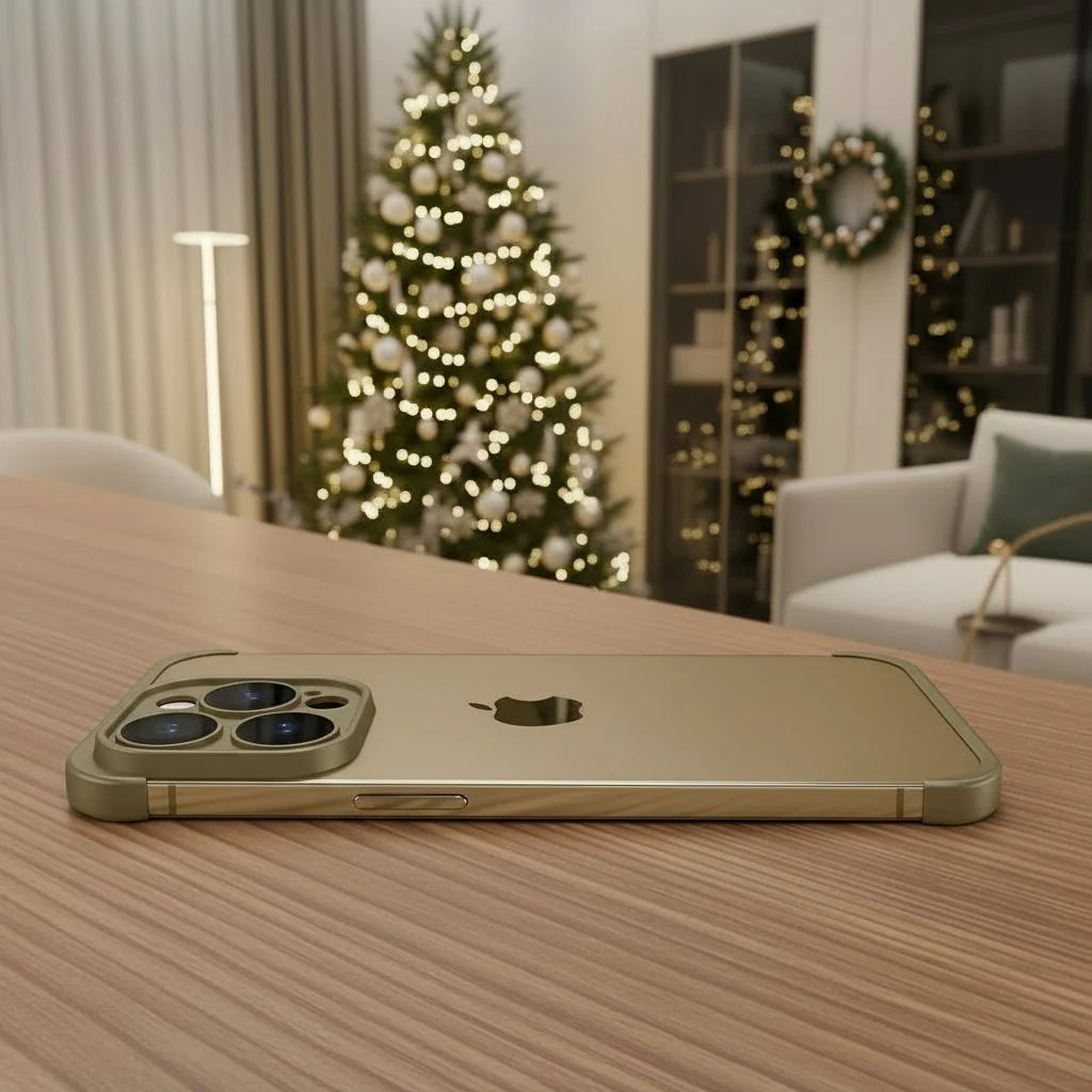 Phone Case Shock-Resistant Raised Screen & Camera Edges