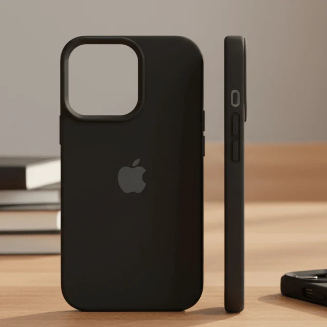 Phone Case Slim Liquid Silicone Wireless Charging Compatible