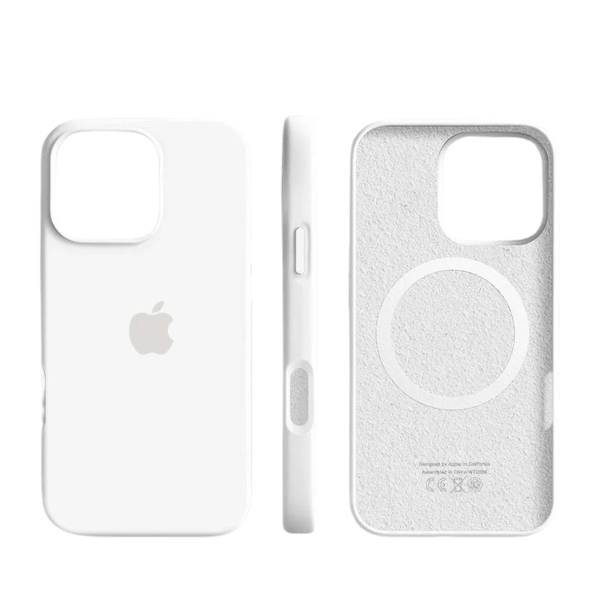 Phone Case Slim Liquid Silicone Wireless Charging Compatible