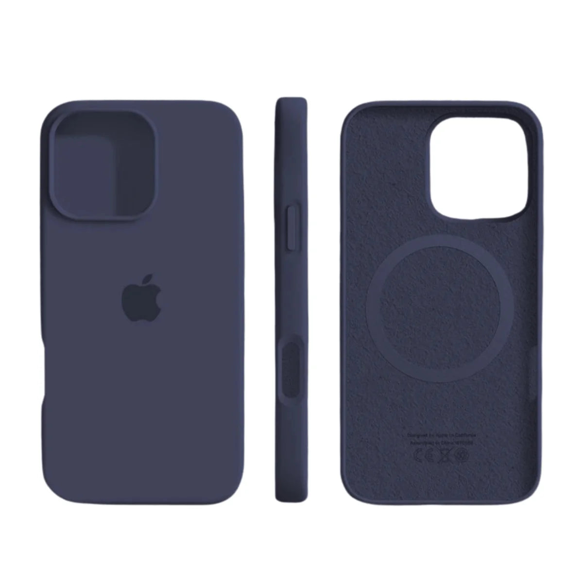 Phone Case Slim Liquid Silicone Wireless Charging Compatible