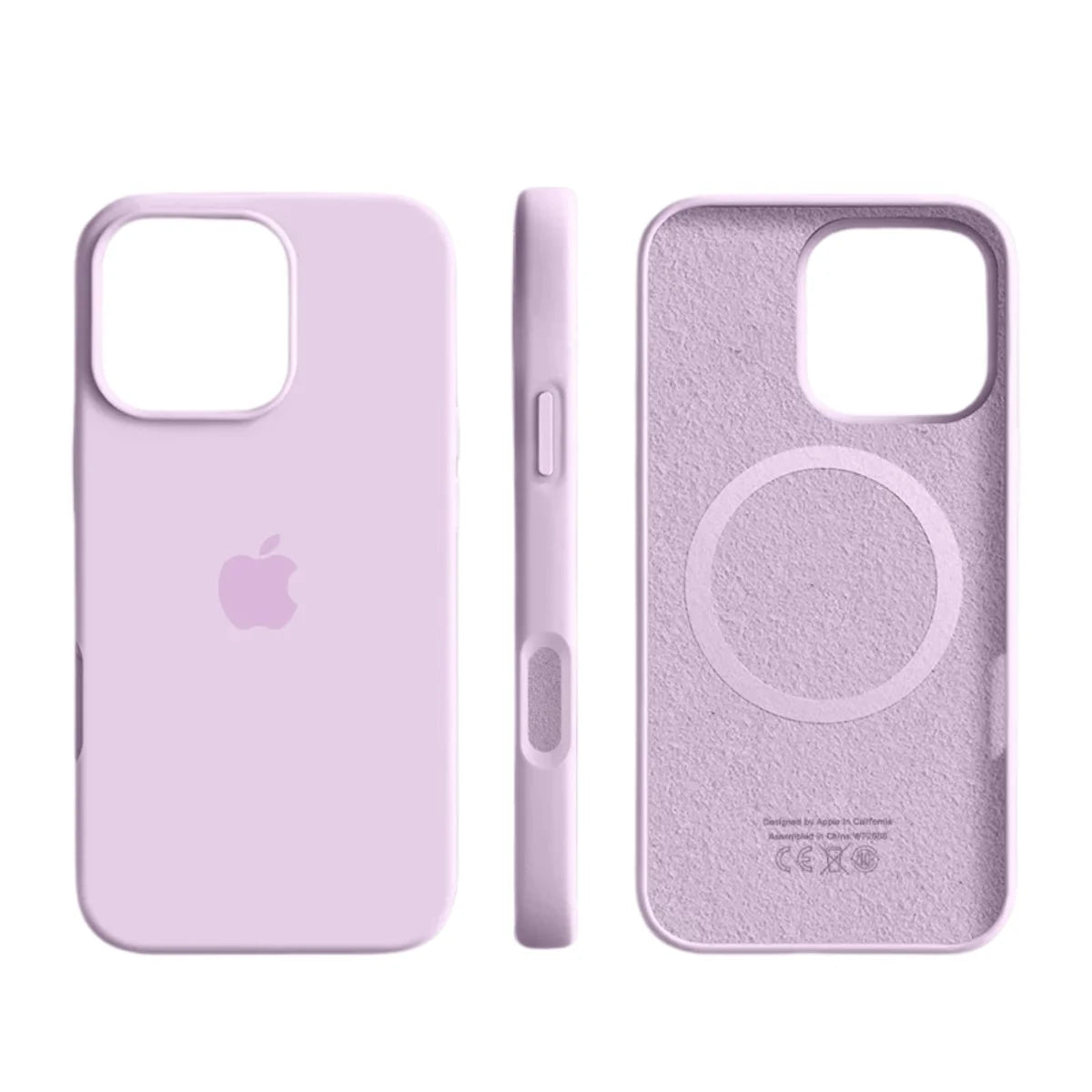 Phone Case Slim Liquid Silicone Wireless Charging Compatible