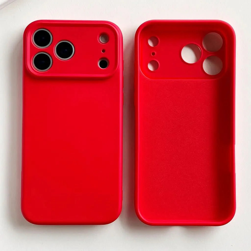 Phone Case Slim Shock-Absorbing Soft-Touch Grip