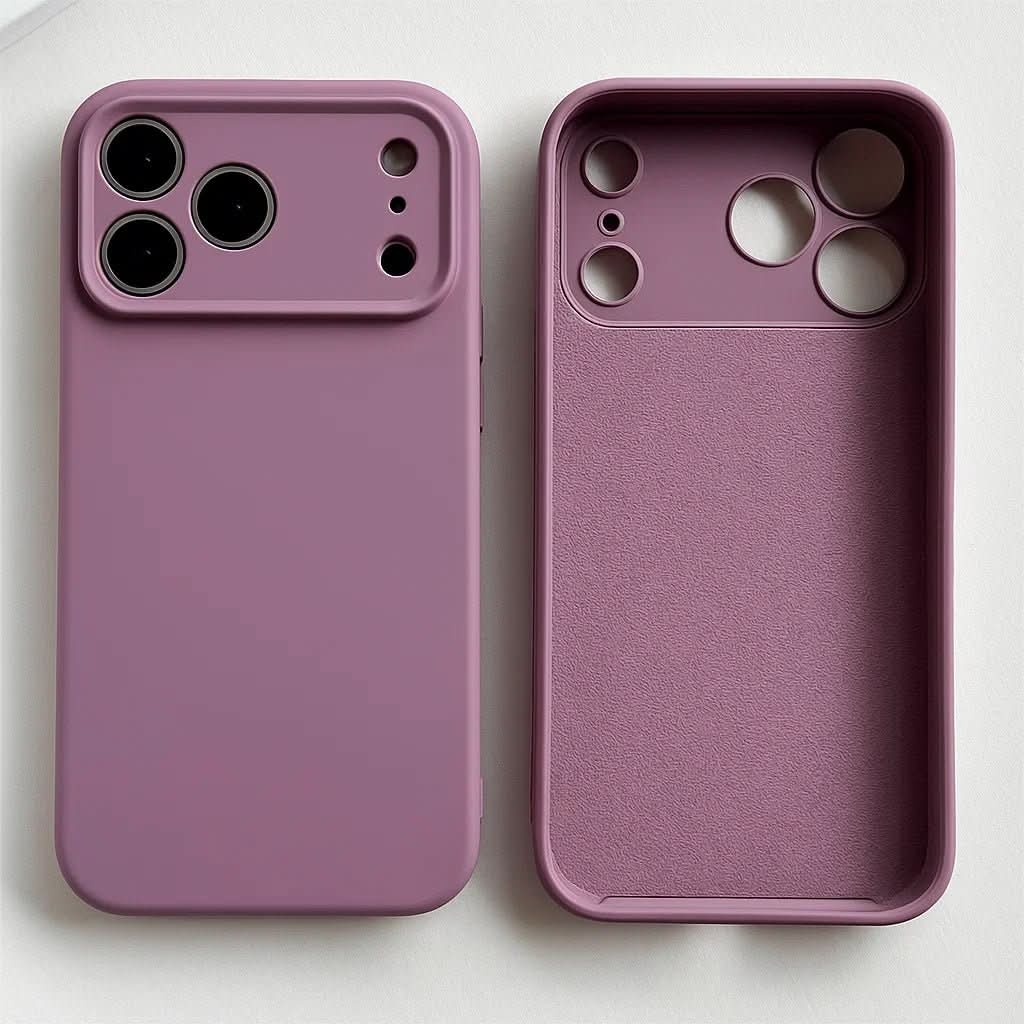 Phone Case Slim Shock-Absorbing Soft-Touch Grip