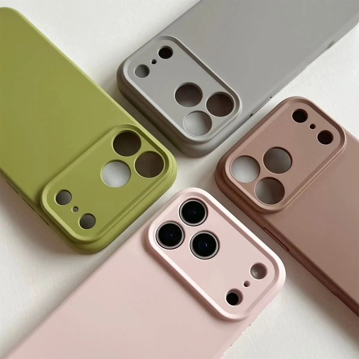 Phone Case Slim Shock-Absorbing Soft-Touch Grip