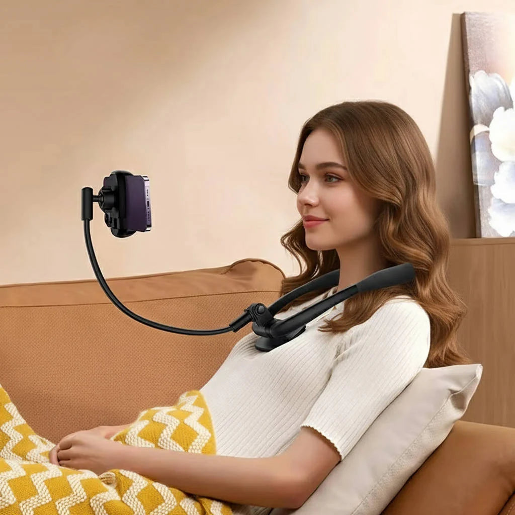 Phone Holder Flexible Neck & Desk Mount 360° Rotation