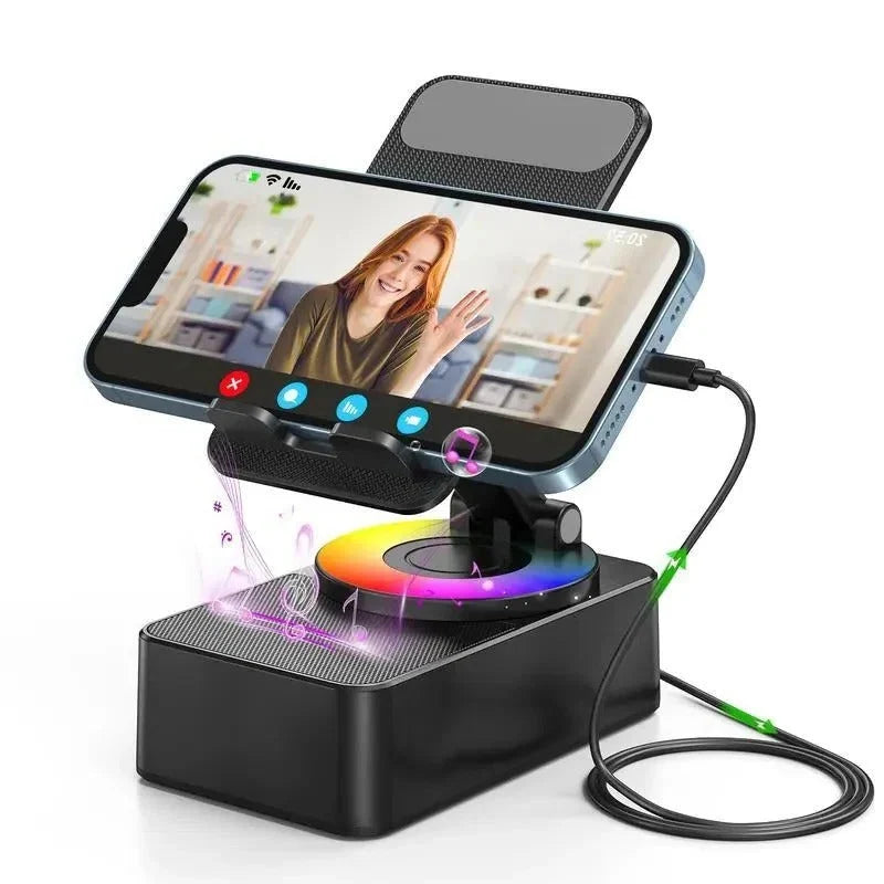 Phone Stand Foldable Wireless Speaker & Power Bank