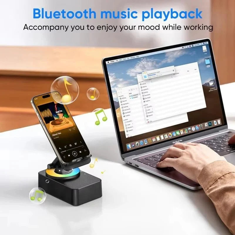 Phone Stand Foldable Wireless Speaker & Power Bank