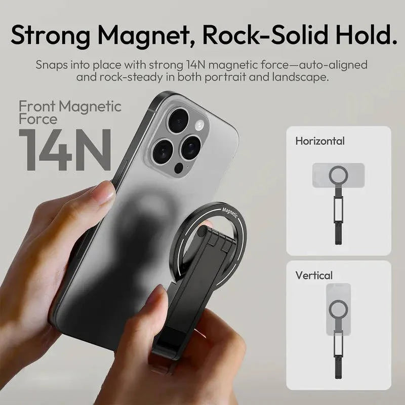 Phone Tripod Magnetic Foldable 360° Rotating