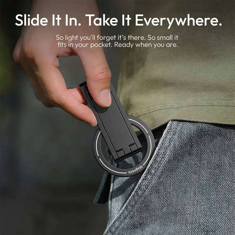 Phone Tripod Magnetic Foldable 360° Rotating