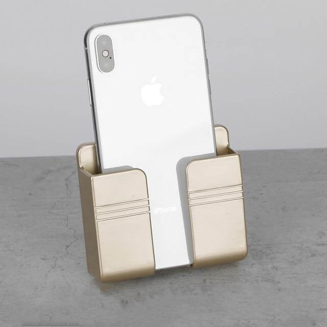 Phone Wall Holder Adhesive Mount Charging Access