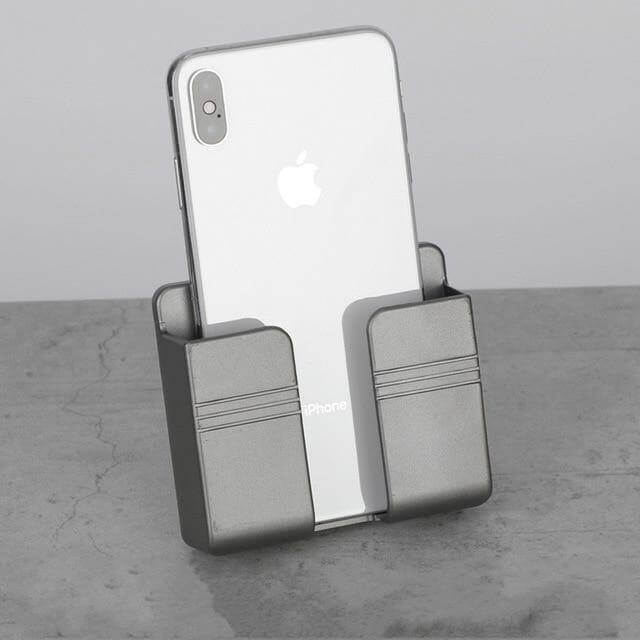 Phone Wall Holder Adhesive Mount Charging Access