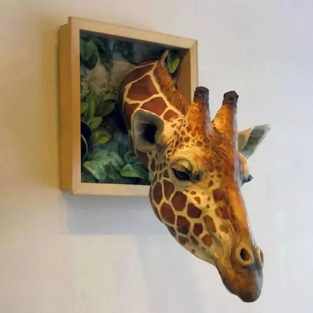 Photo Frame 3D Giraffe Wall Decor