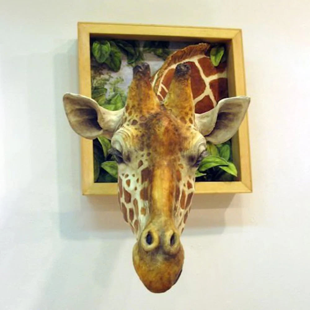 Photo Frame 3D Giraffe Wall Decor