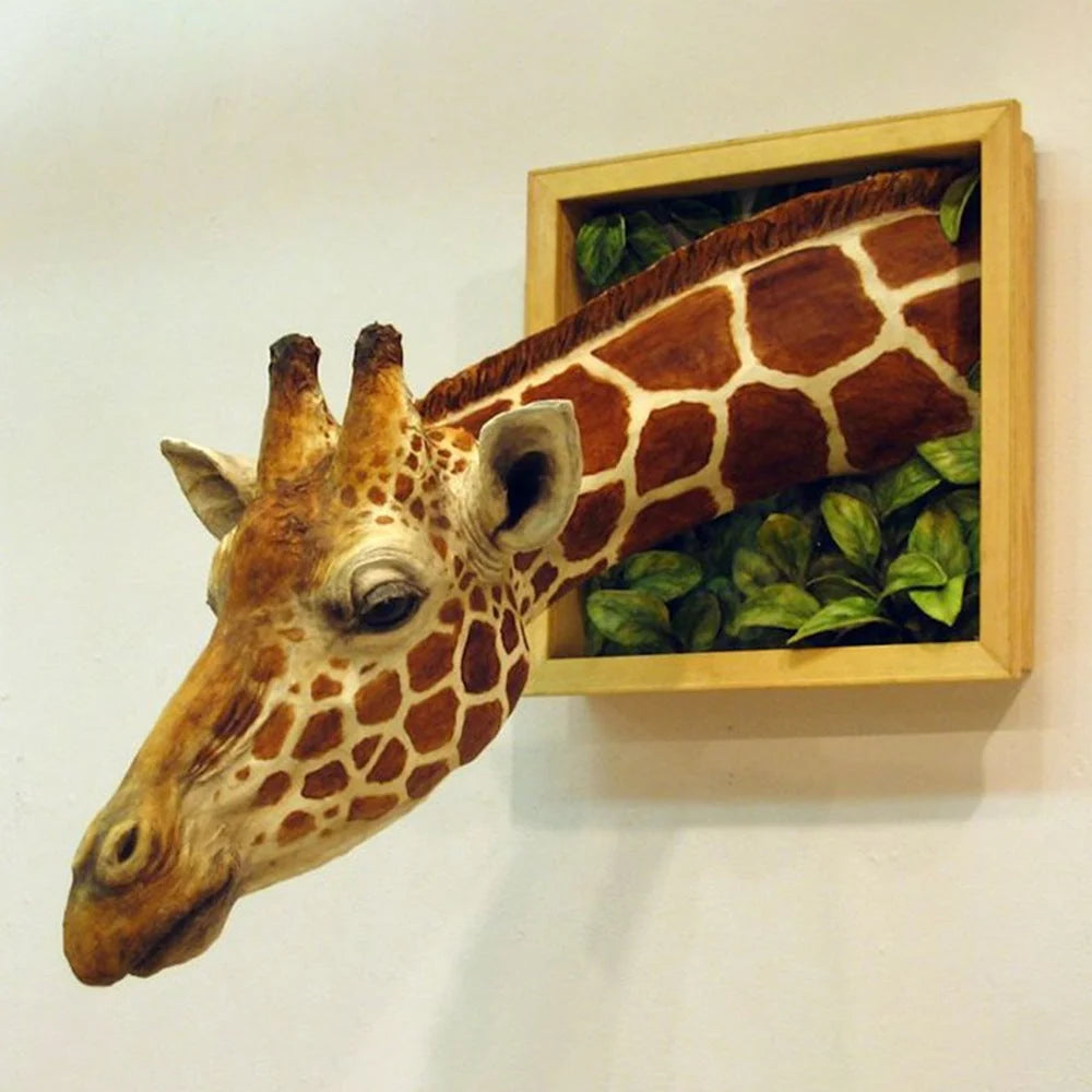 Photo Frame 3D Giraffe Wall Decor