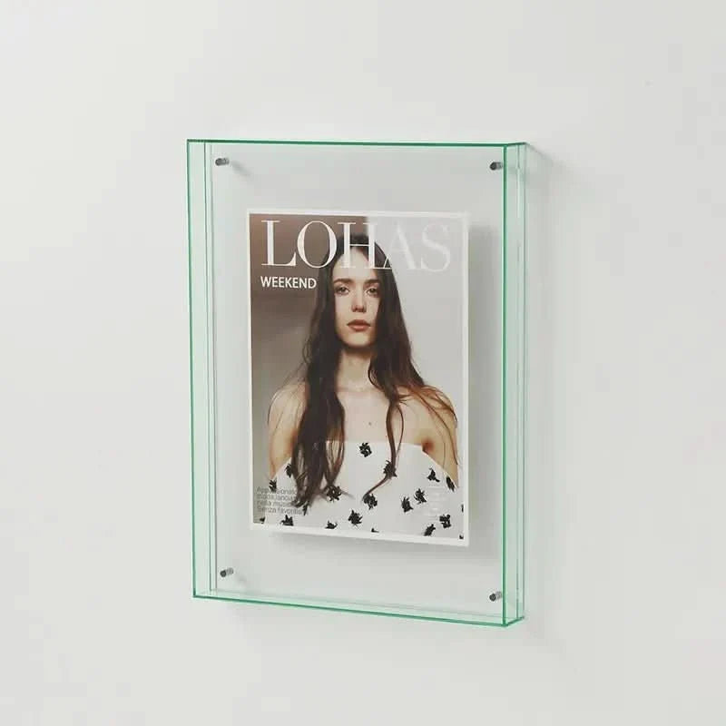 Photo Frame Transparent Acrylic Floating Photo Effect