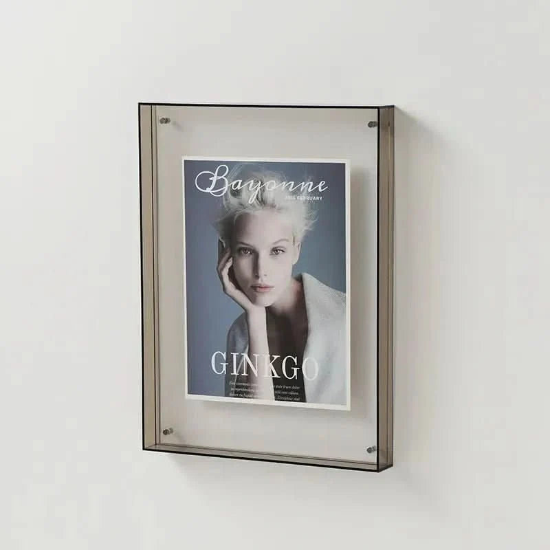 Photo Frame Transparent Acrylic Floating Photo Effect