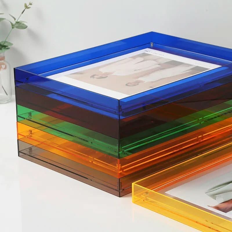 Photo Frame Transparent Acrylic Floating Photo Effect