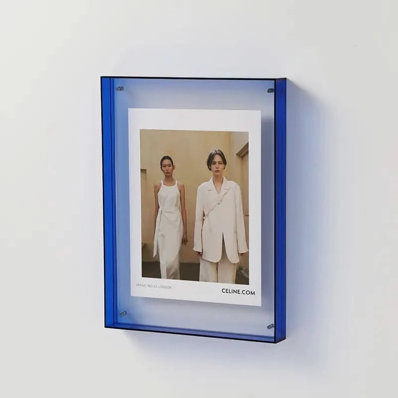 Photo Frame Transparent Acrylic Floating Photo Effect