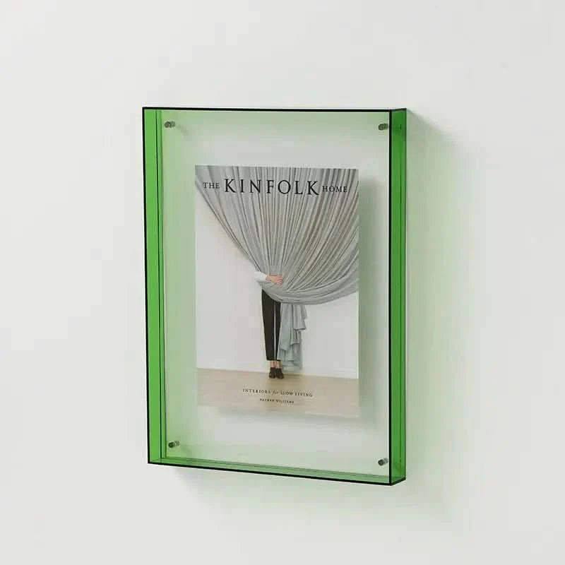 Photo Frame Transparent Acrylic Floating Photo Effect