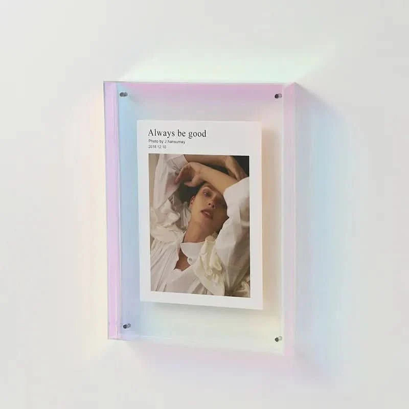 Photo Frame Transparent Acrylic Floating Photo Effect