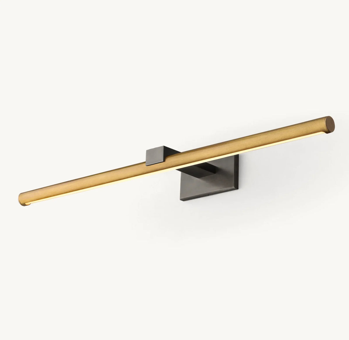 Picture Light Brass Integrated LED Glare-Free