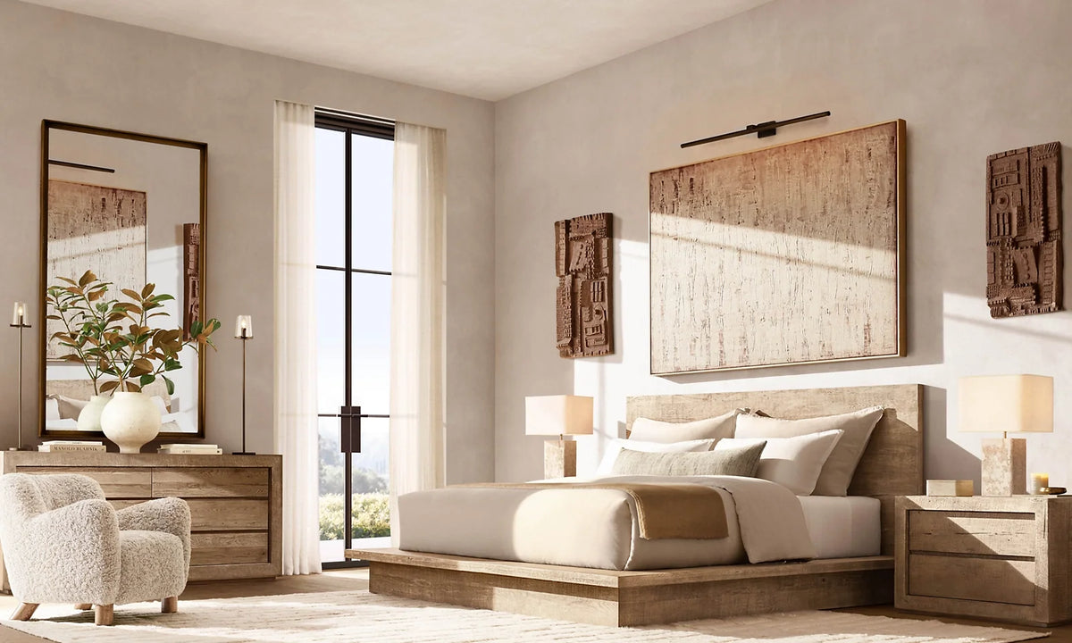 Picture Light Brass Integrated LED Glare-Free