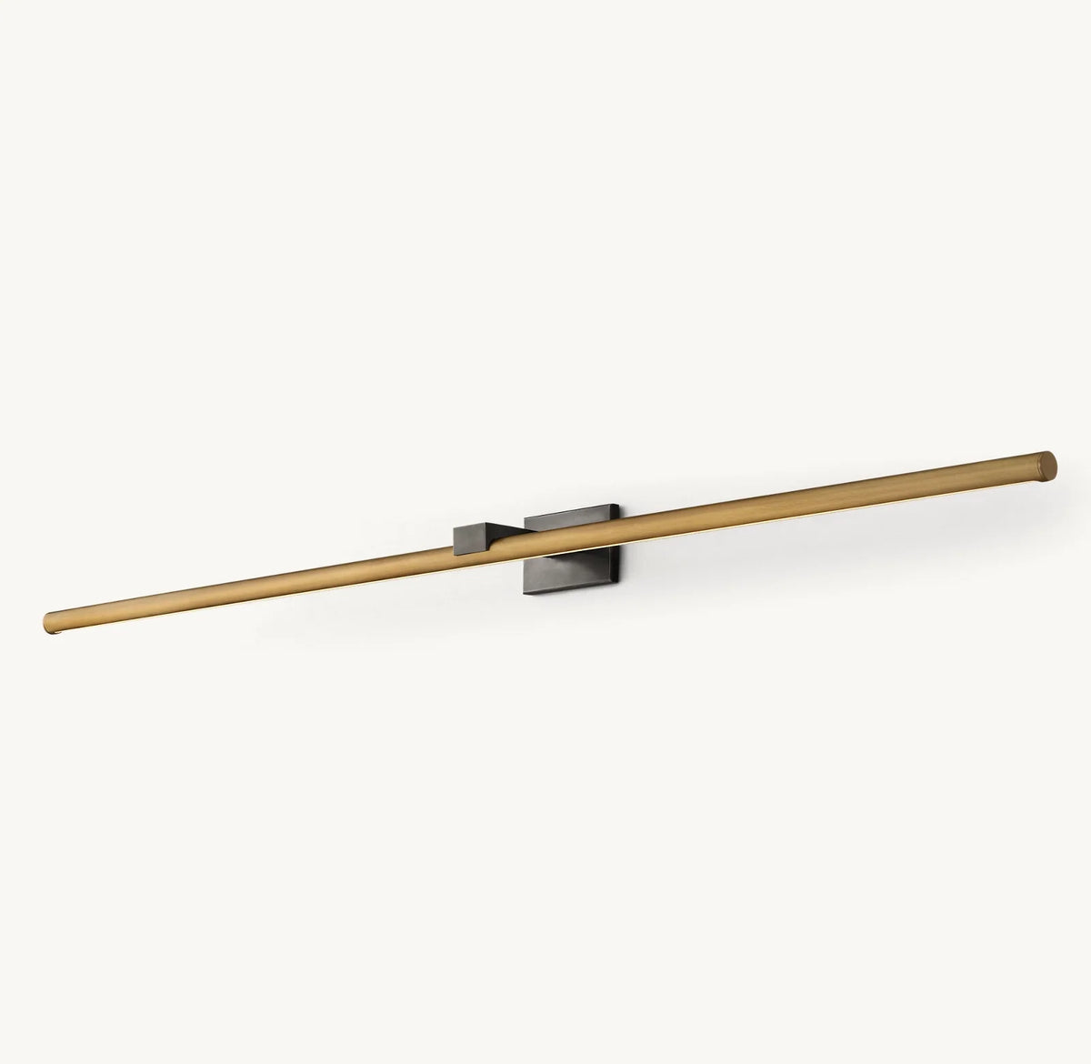 Picture Light Brass Integrated LED Glare-Free