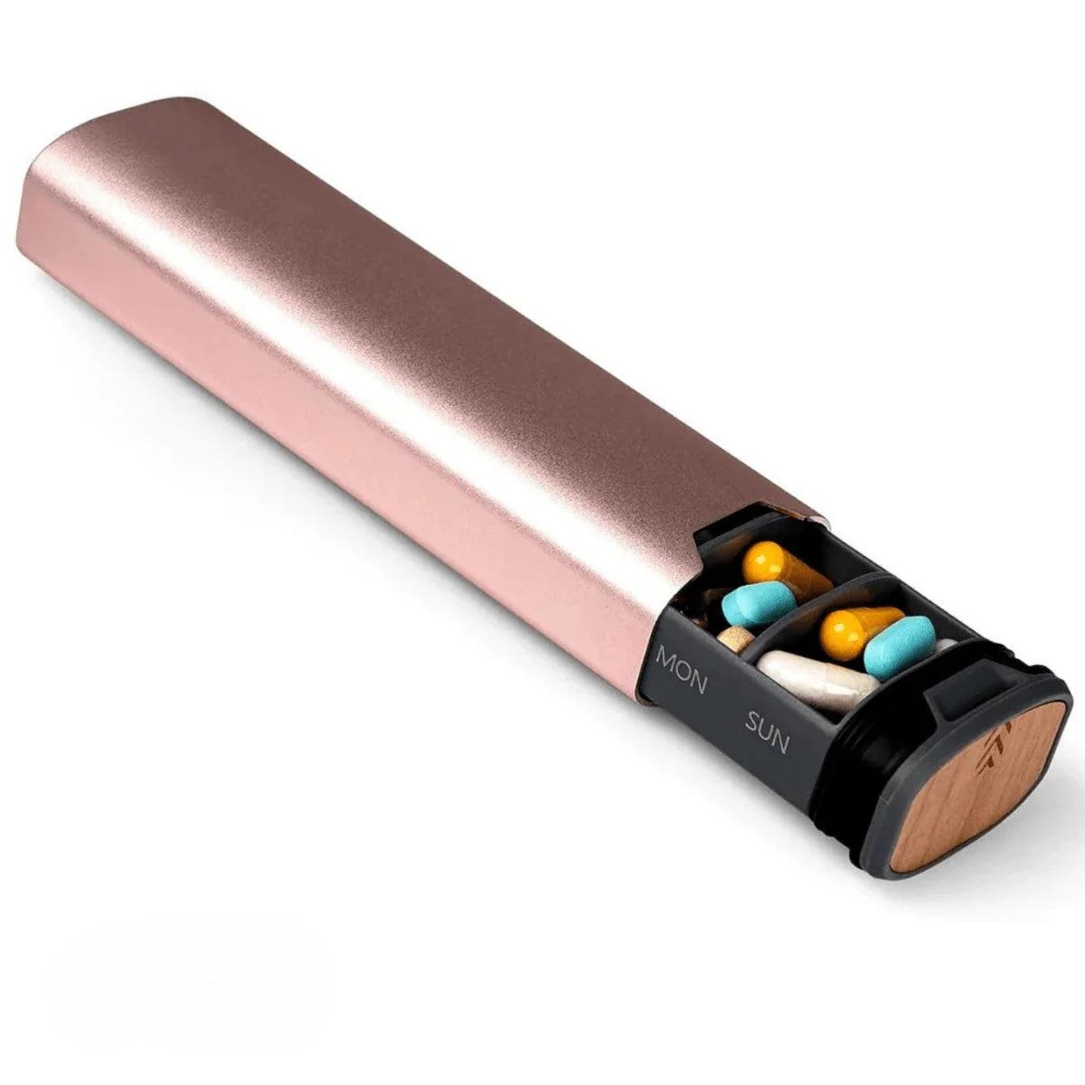 Pill Organizer 7 Daily Compartments Leak-Proof & Moisture-Resistant