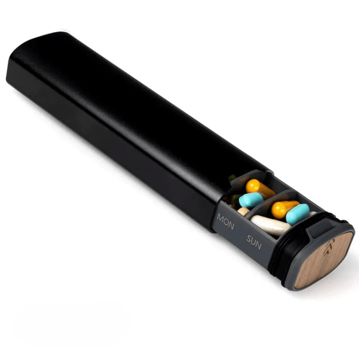 Pill Organizer 7 Daily Compartments Leak-Proof & Moisture-Resistant