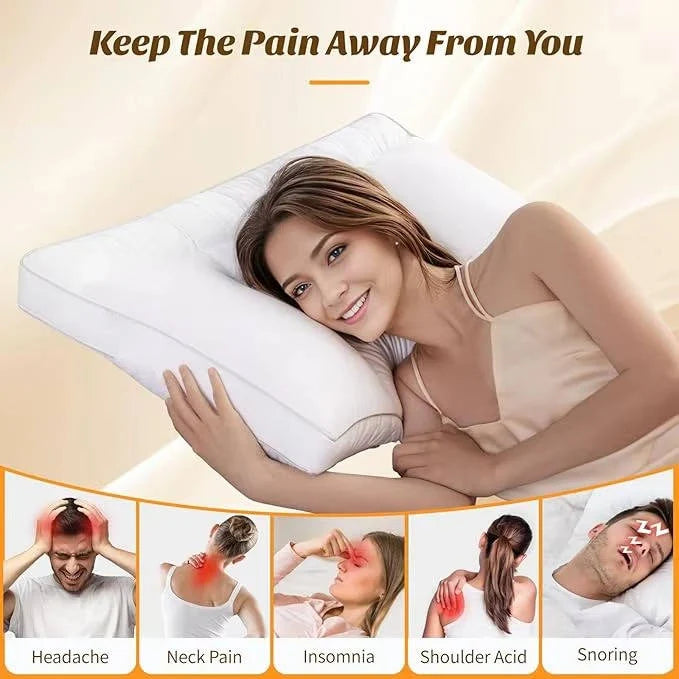 Pillow 5-Zone Ergonomic Support Machine-Washable
